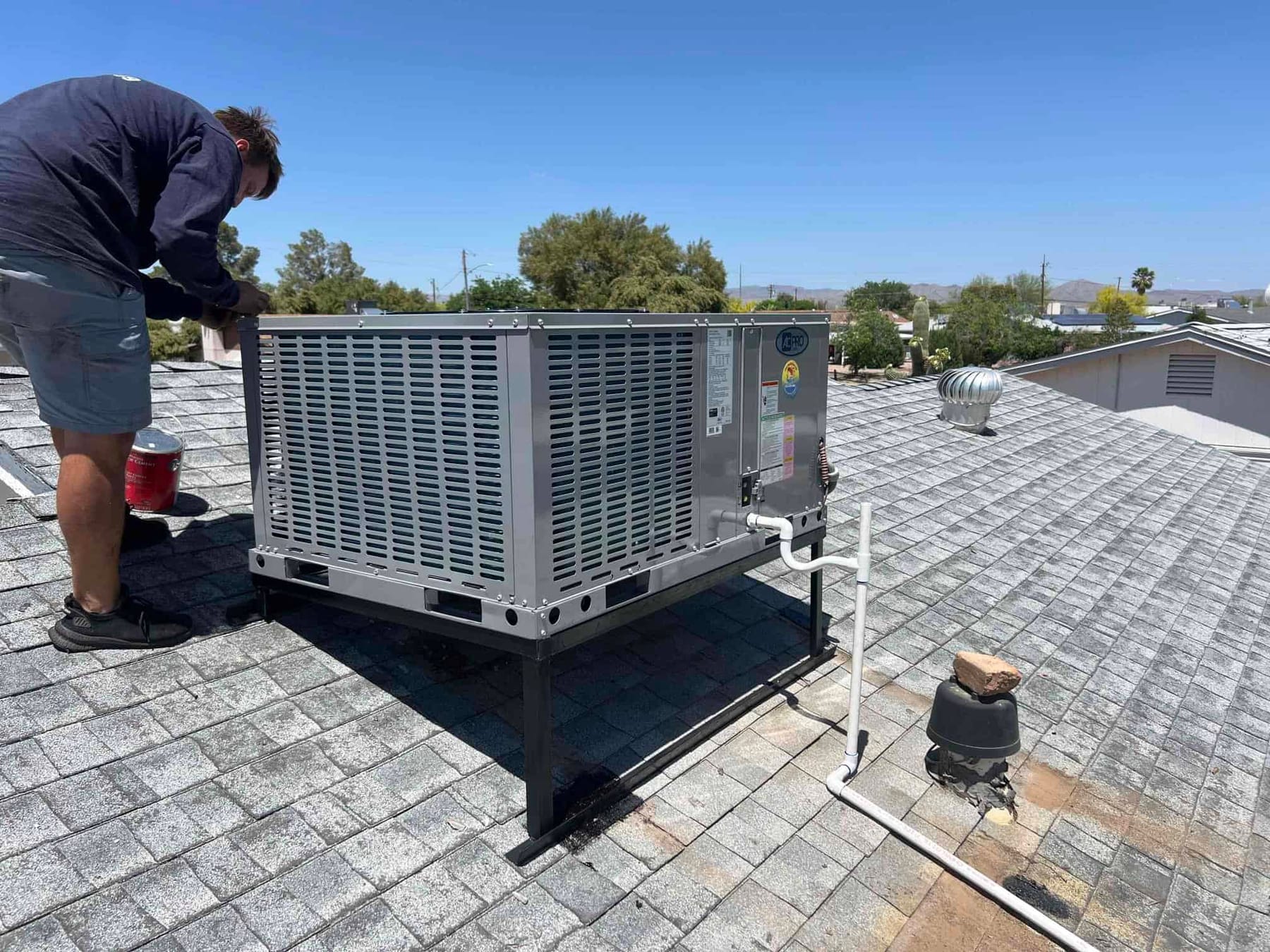 Why Roof-Mounted HVAC Package Units Are a Smart Choice for Arizona Homes