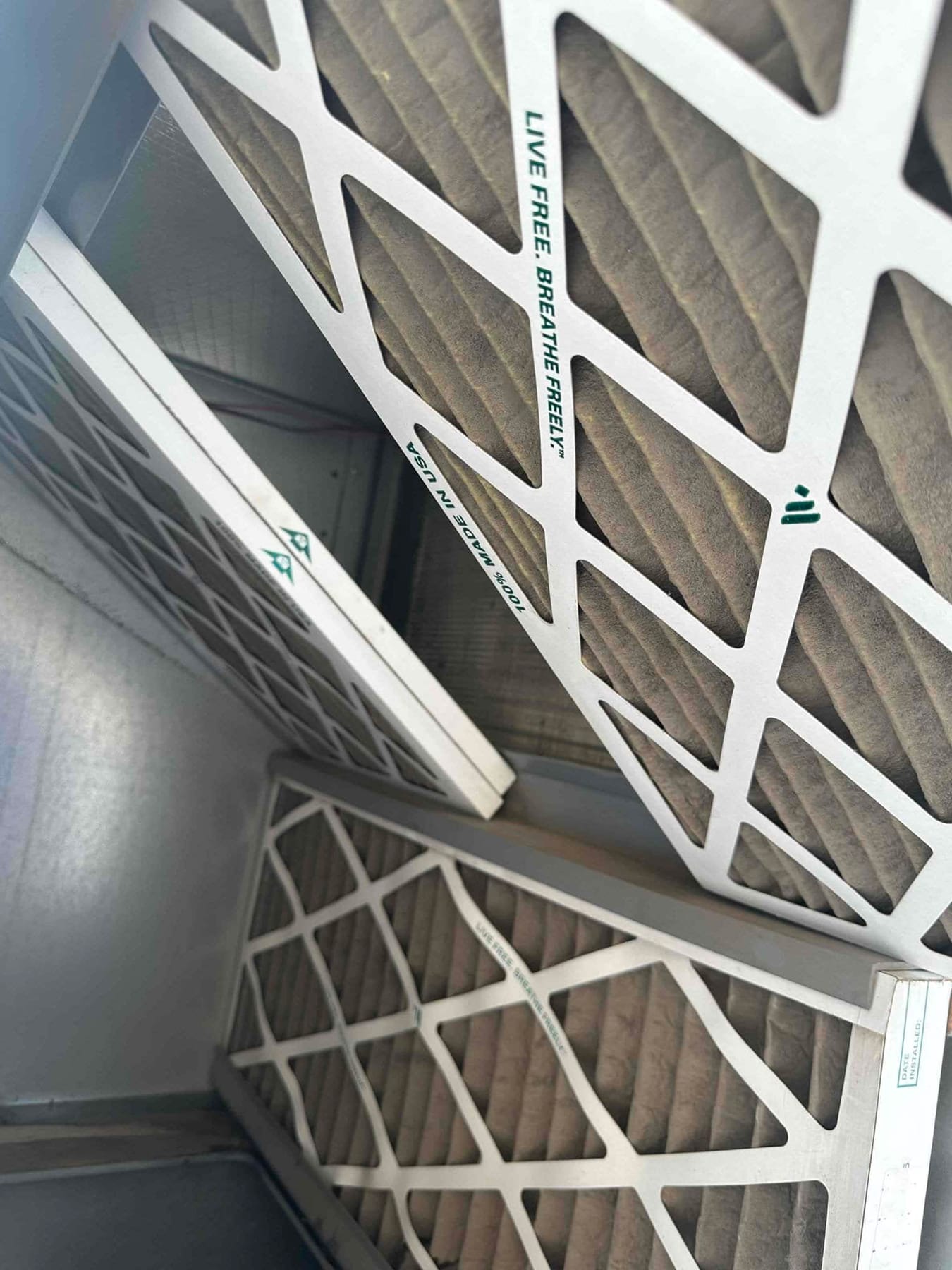 Dirty filters commercial unit