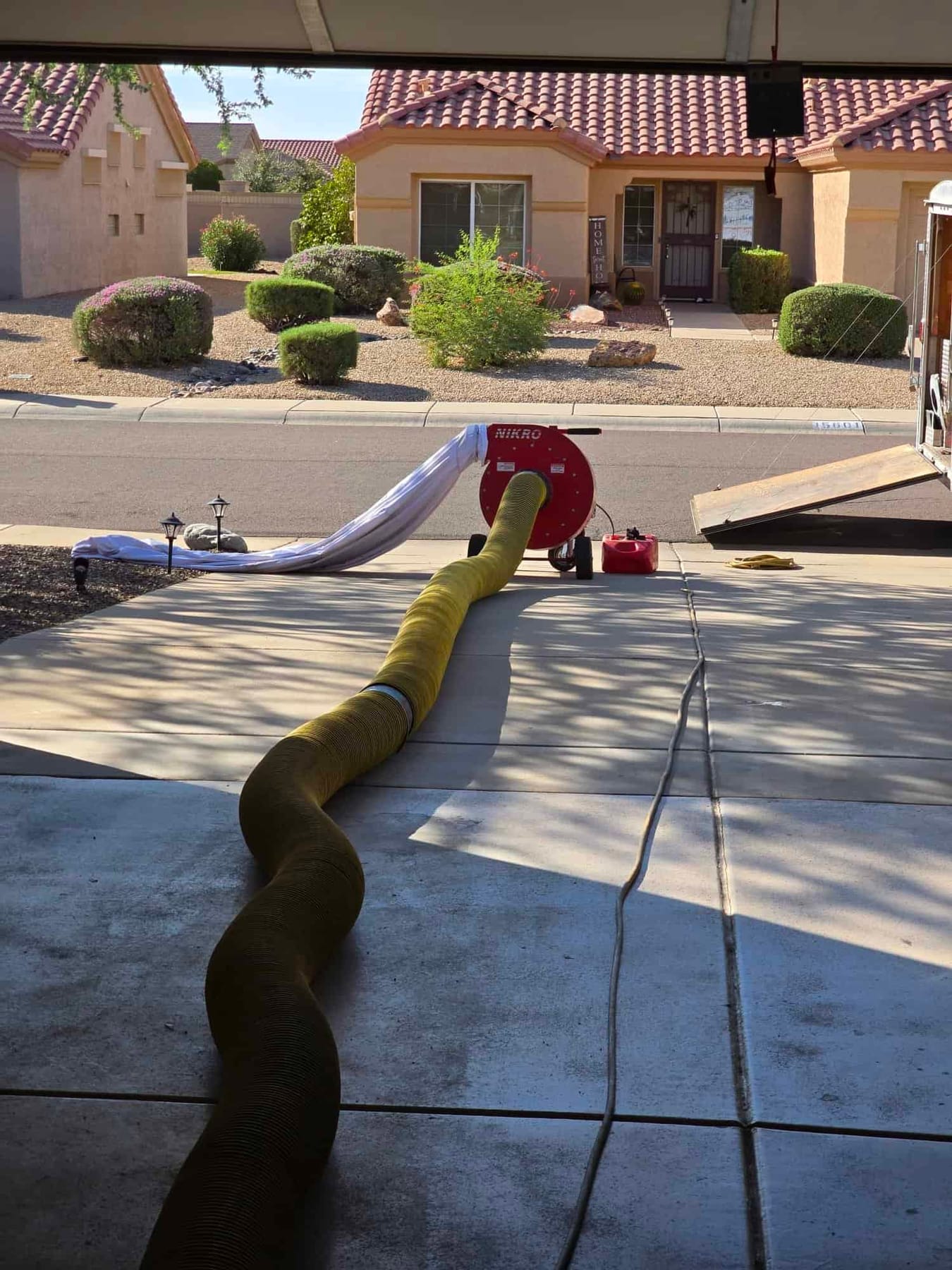 Duct cleaning vac