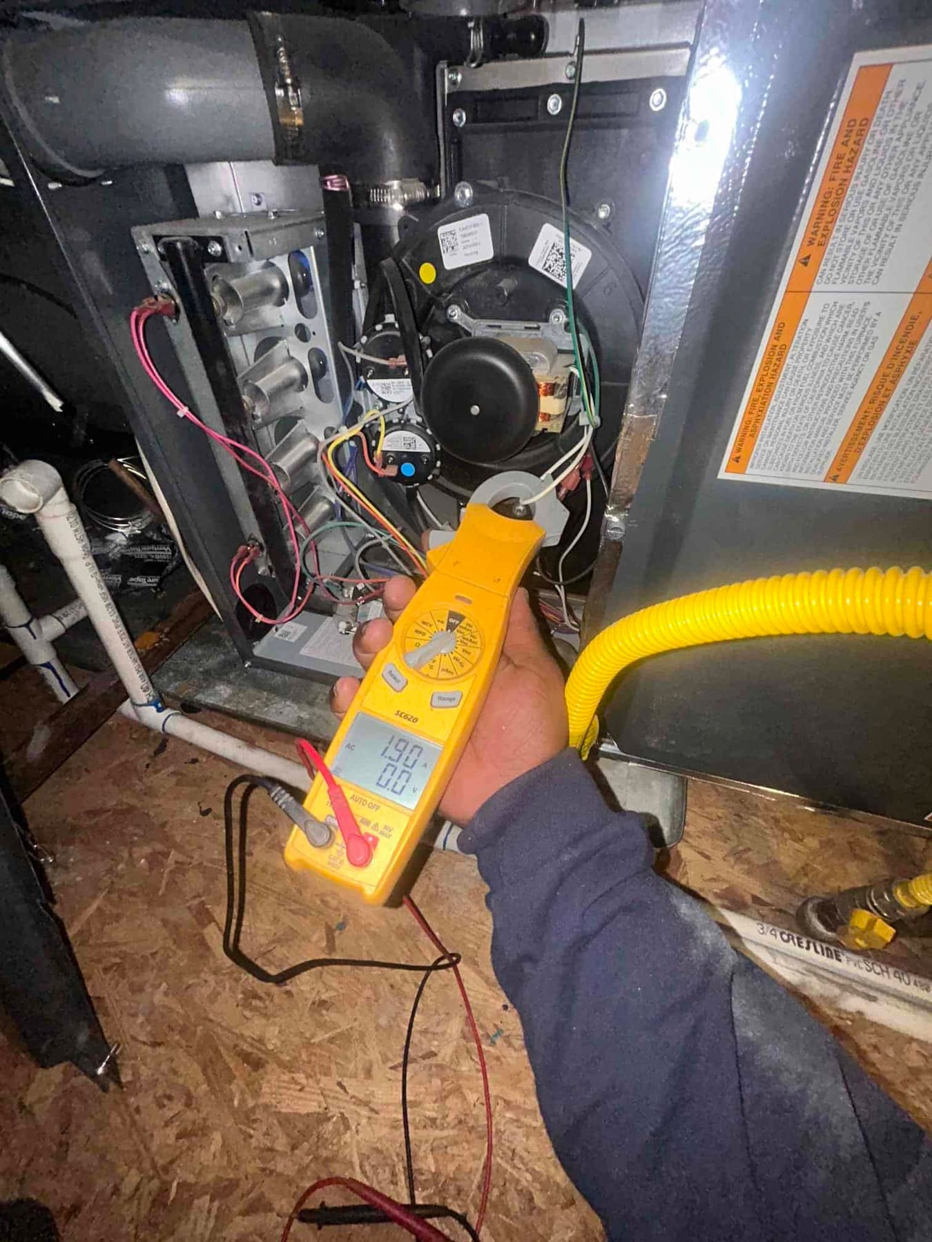 Furnace maintenance