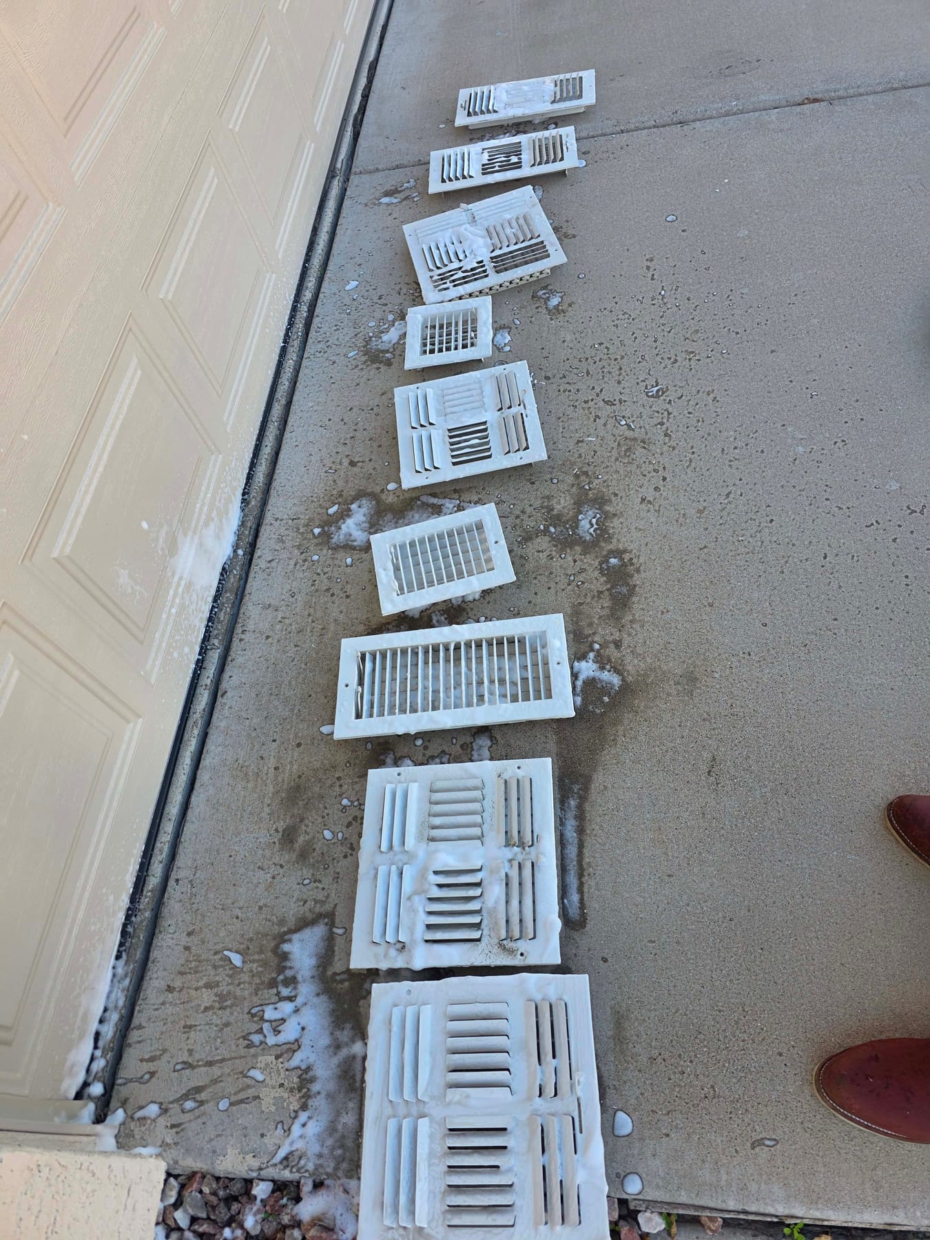 Register cleaning