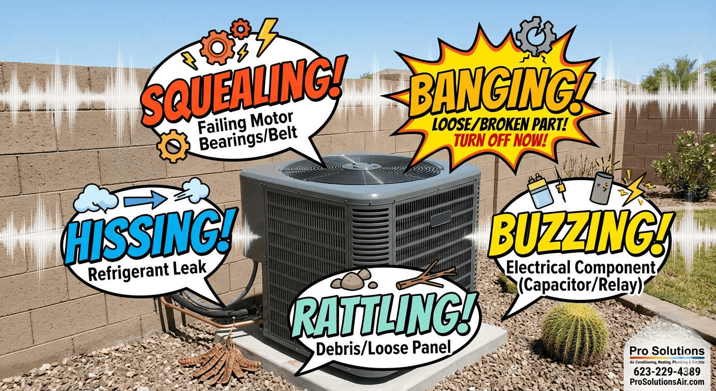 Common AC Noises and What They Mean- Surprise, Arizona