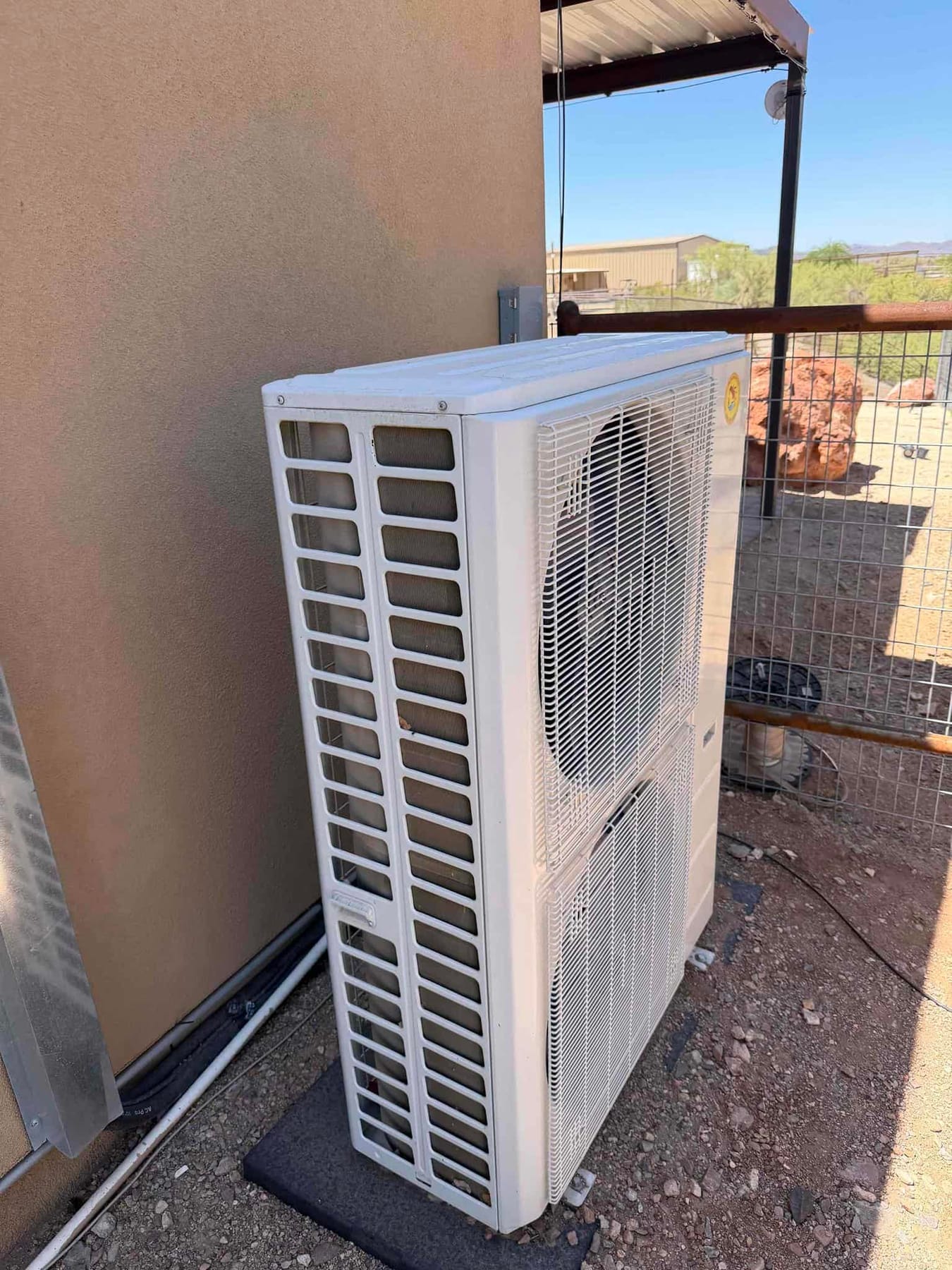 Outside unit for mini split