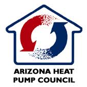 Logo of the Arizona Heat Pump Council, representing certified heat pump installation and repair services by Pro Solutions Air Conditioning and Heating.