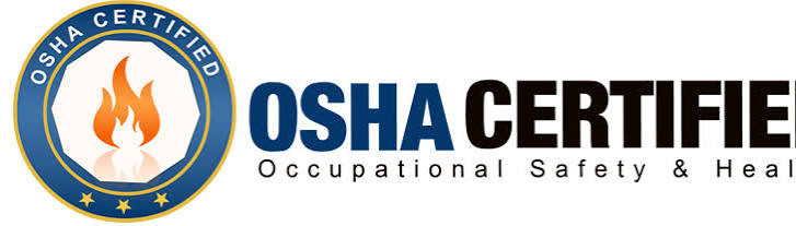 OSHA Certified safety badge logo for Pro Solutions Air Conditioning and Heating Inc., demonstrating occupational safety and health standards in HVAC services.