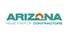 Arizona Registrar of Contractors (ROC) logo, confirming Pro Solutions Air Conditioning and Heating Inc. is a licensed and bonded HVAC contractor.